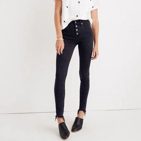 Madewell Denim - Madewell 9" High-Rise Skinny Jeans
